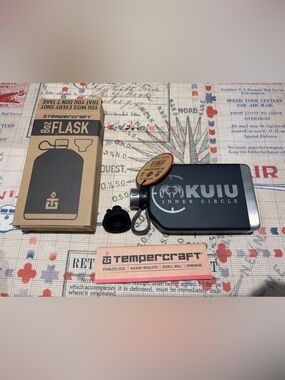 Kuiu stainless steel 8oz flask